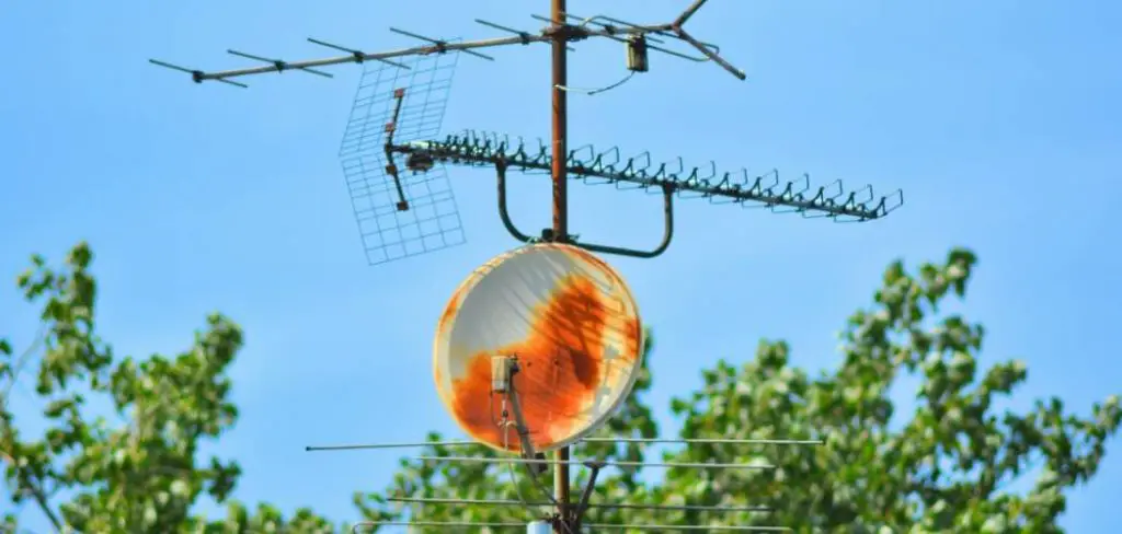 How to Fix a Rusty Satellite Dish