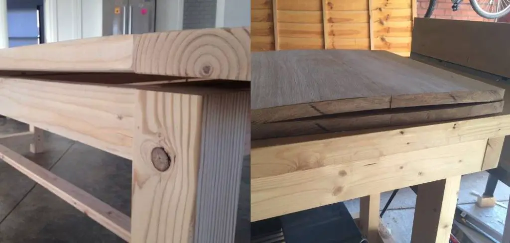 How to Flatten a Warped Table Top