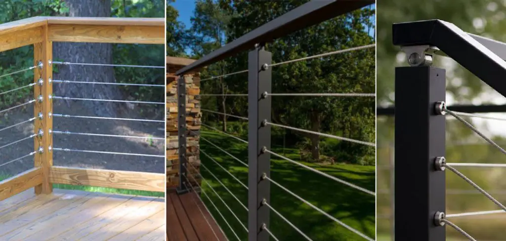 How to Install Muzata Cable Railing