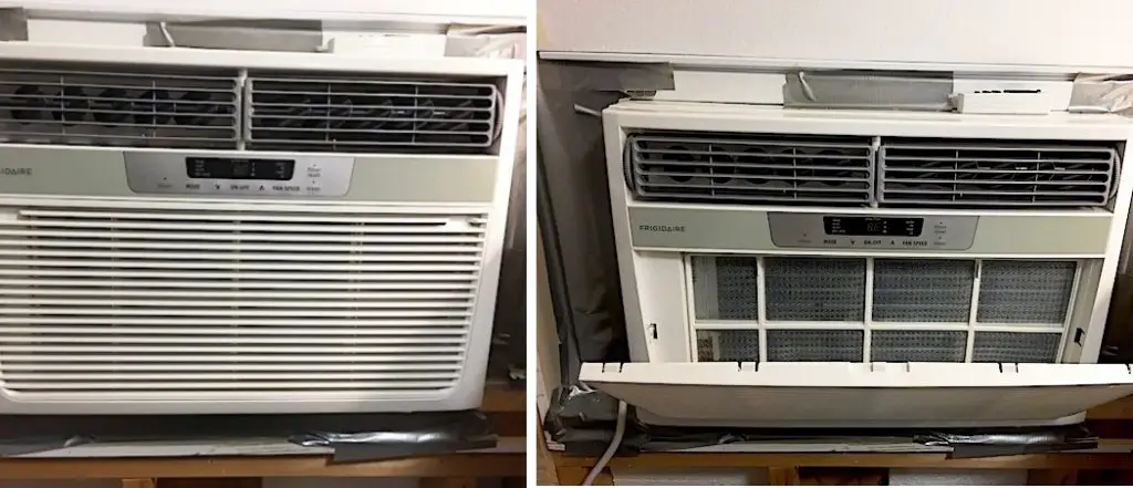 How to Open Front Panel on Frigidaire Air Conditioner