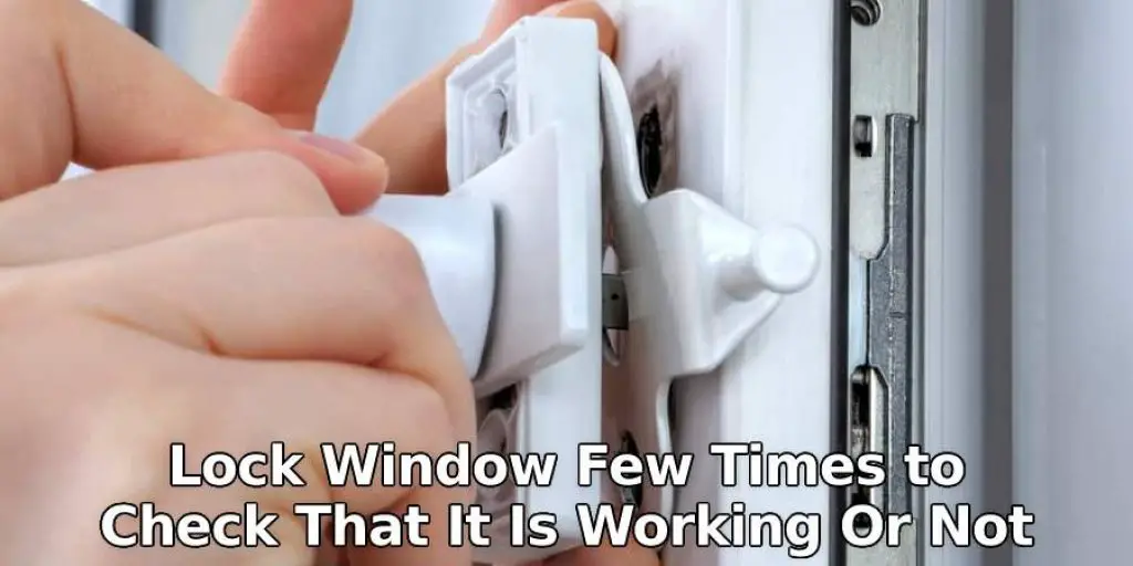 Test Your Window Locking Mechanism