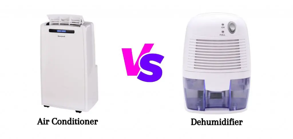 Dehumidifier vs Air Conditioner 2