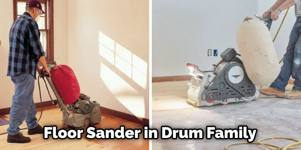 Floor Sander in Drum Family