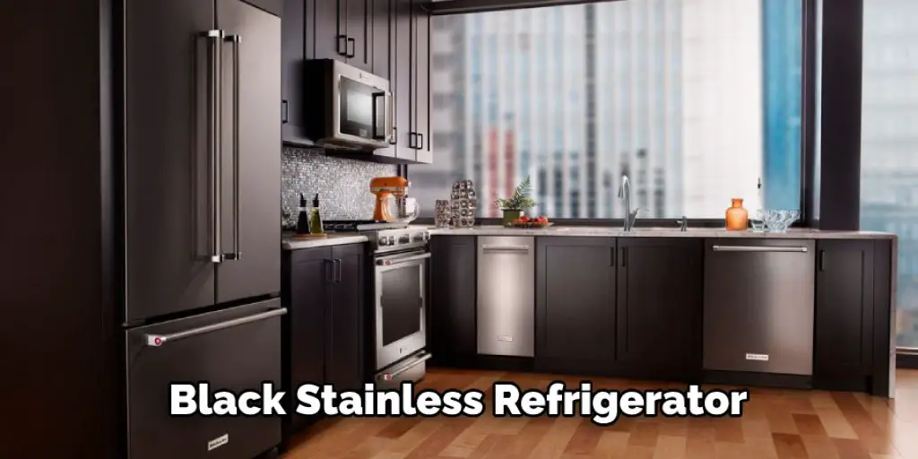 Black Stainless Refrigerator