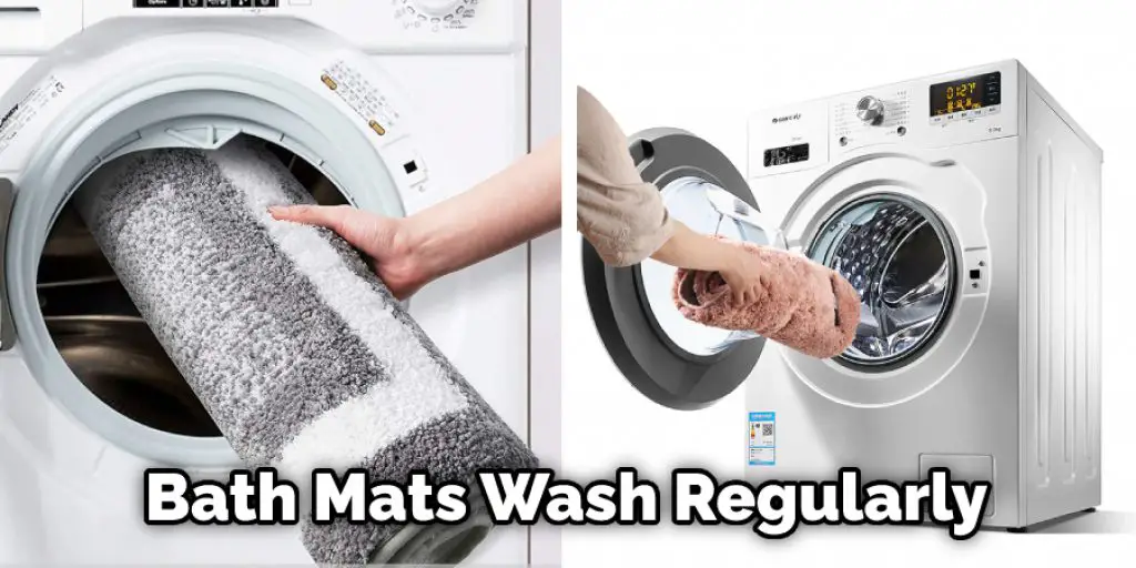 Bath Mats Wash Regularly