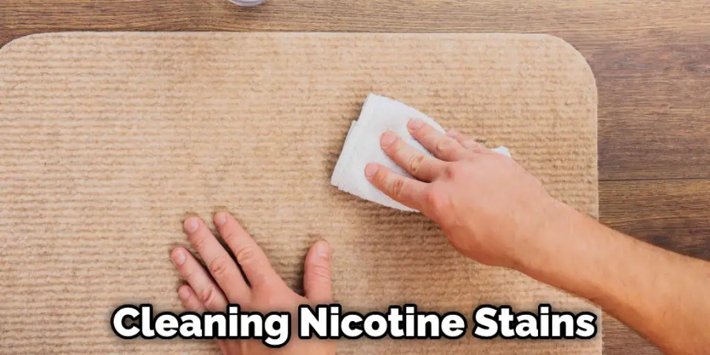 Cleaning Nicotine Stains