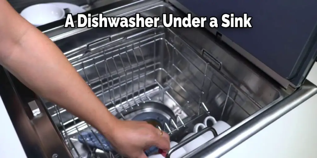 A Dishwasher Under a Sink