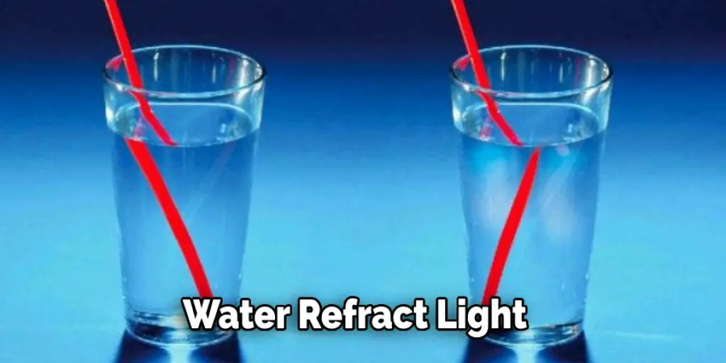 Water Refract Light