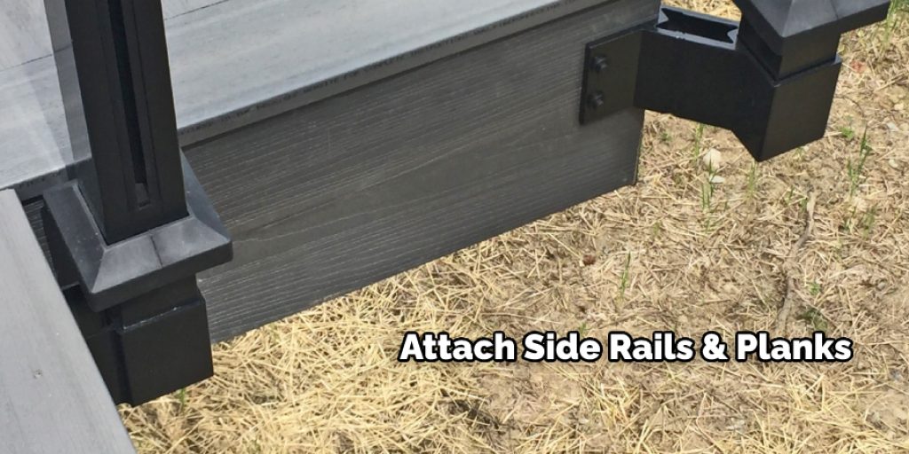 Attach Side Rails & Planks