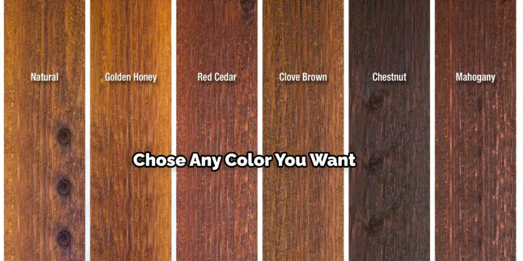 Chose Any Color You Want