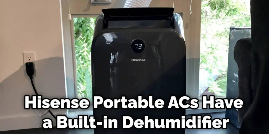 Hisense Portable ACs Have a Built-in Dehumidifier