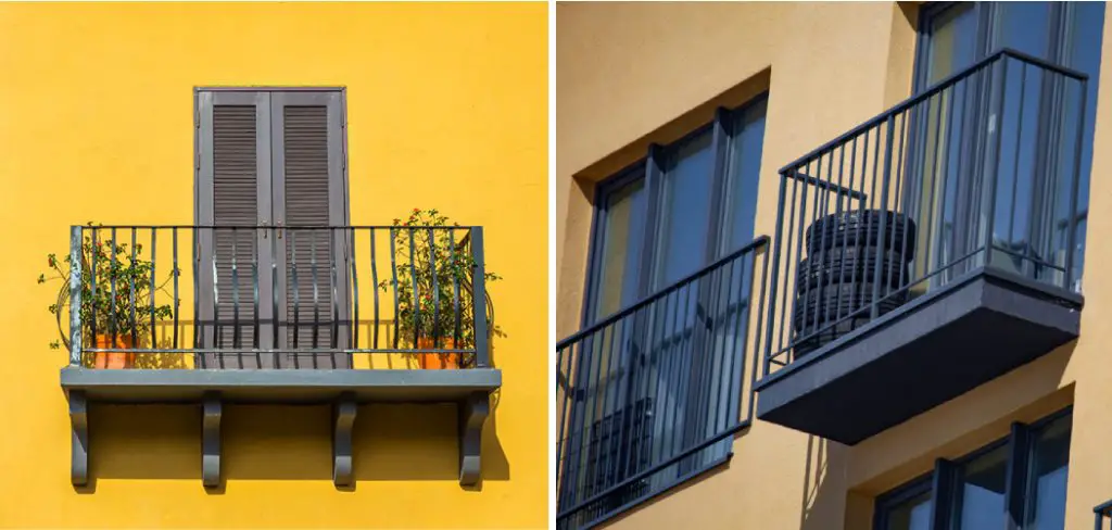 How to Build a Suspended Balcony
