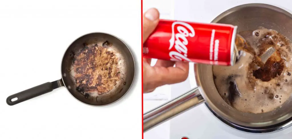 How to Clean a Burnt Pan With Coke