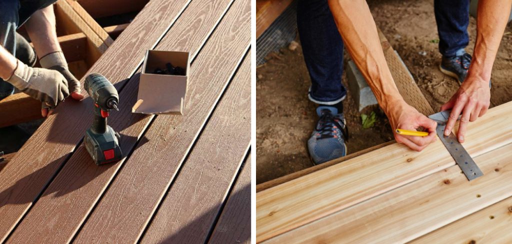 How to Cut Deck Boards Around Posts