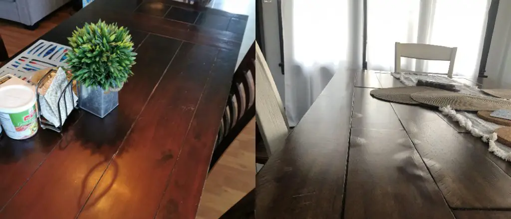 How to Fix Bubbled Wood Table