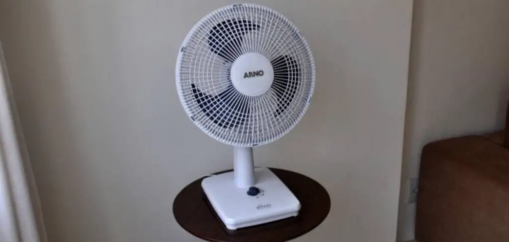 How to Lubricate a Table Fan