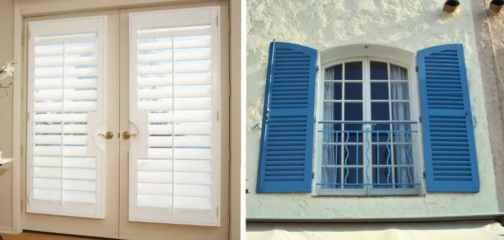 How to Make French Shutters