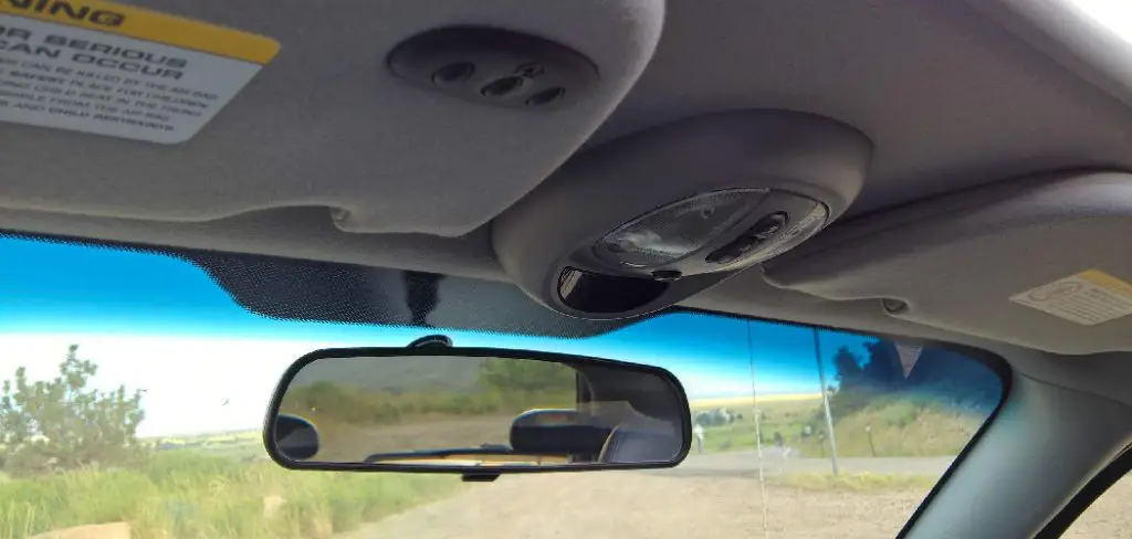 How to Remove Permatex Rearview Mirror Adhesive