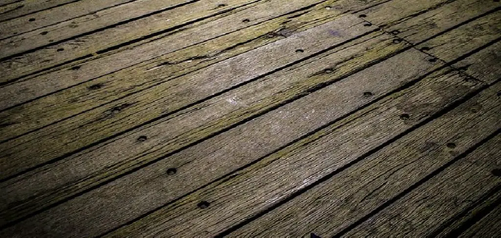 How to Save Rotting Decking