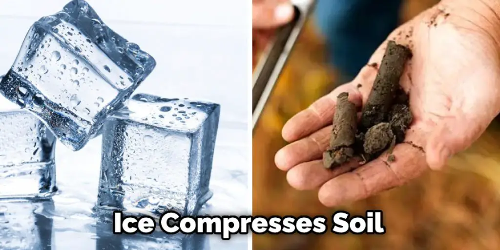 Ice Compresses Soil