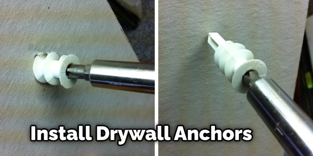 Install Drywall Anchors