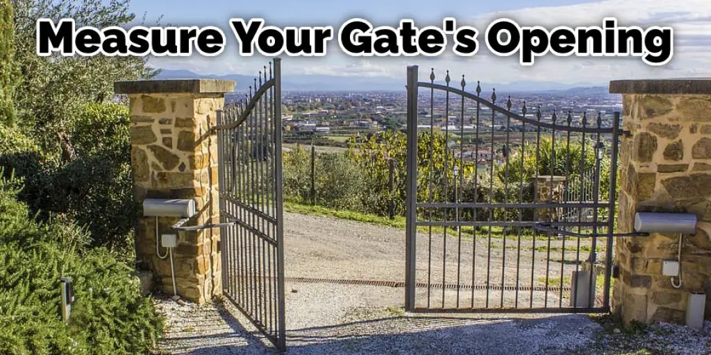 Measure Your Gate's Opening