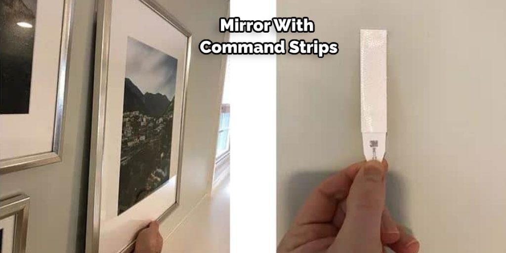 Mirror With Command Strips