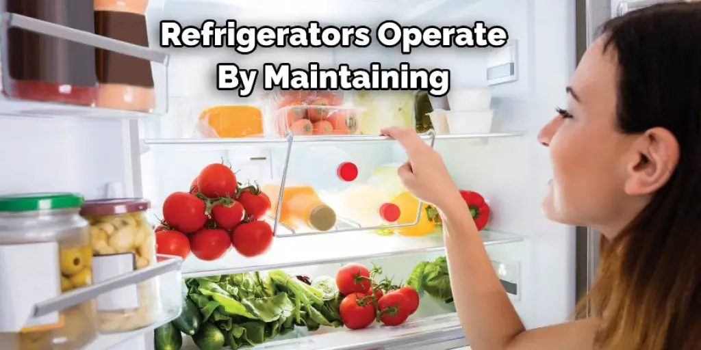 Refrigerators Operate By Maintaining