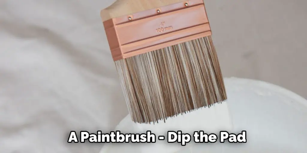 A Paintbrush - Dip the Pad