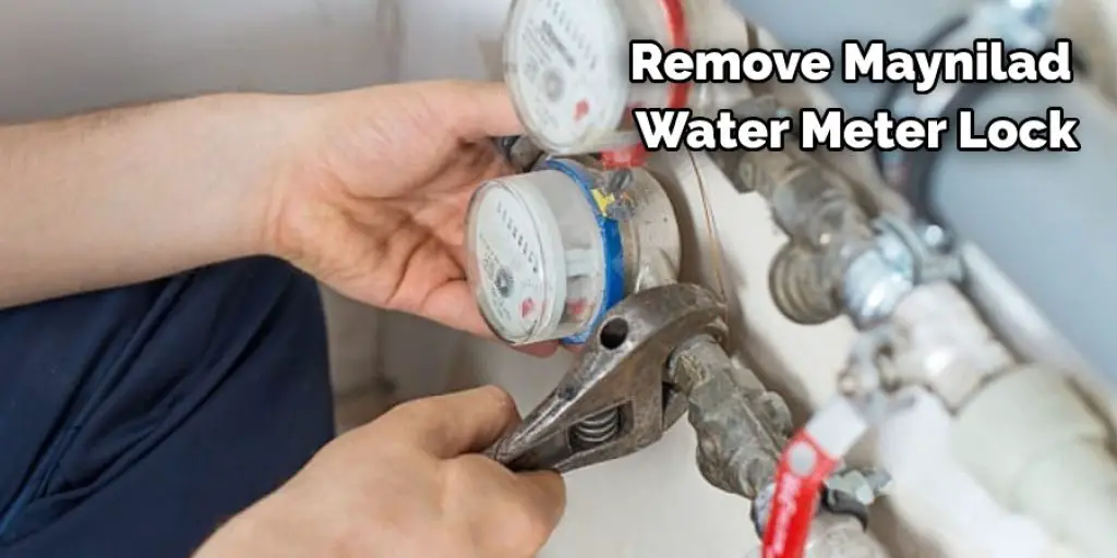 Remove Maynilad  Water Meter Lock