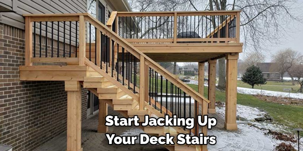  Start Jacking Up Your Deck Stairs
