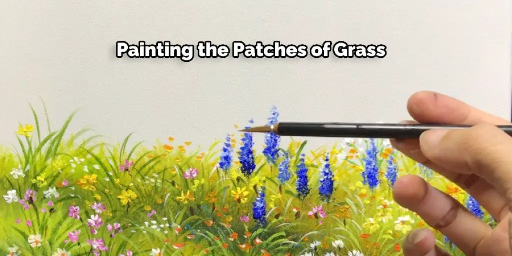 Painting the Patches of Grass