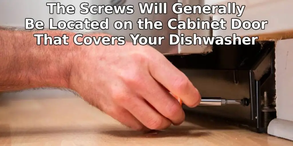 Remove the Screw From Your Dishwasher