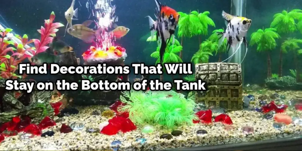 Aquarium Decoration Stay on Bottom