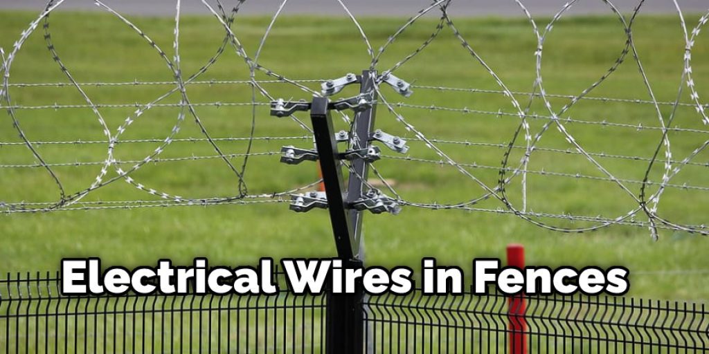 Electrical Wires in Fences