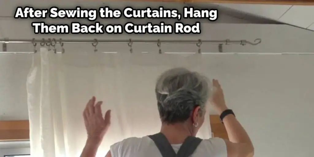 Hang Curtains on Rod