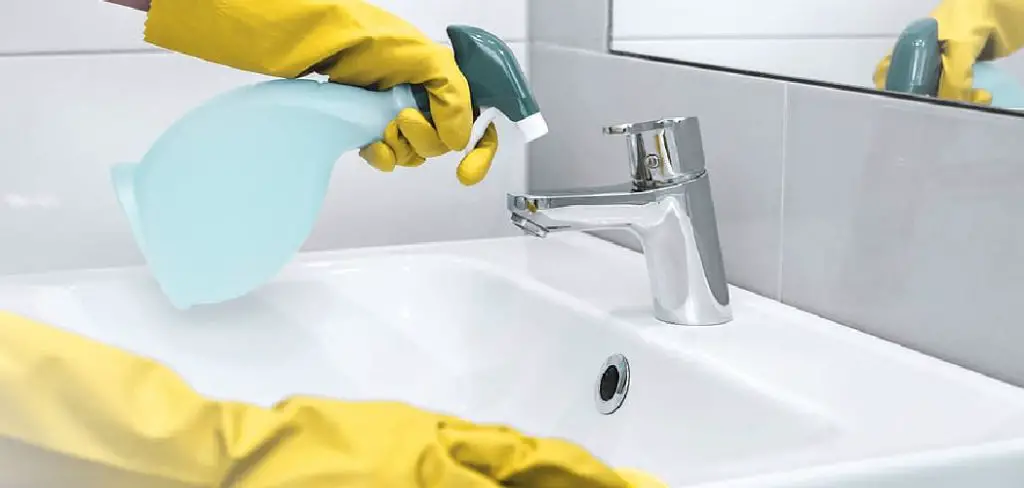 How to Clean Drano Out of Sink