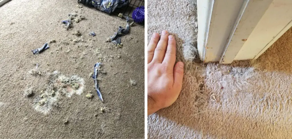 How to Fix a Hole in the Carpet From a Dog