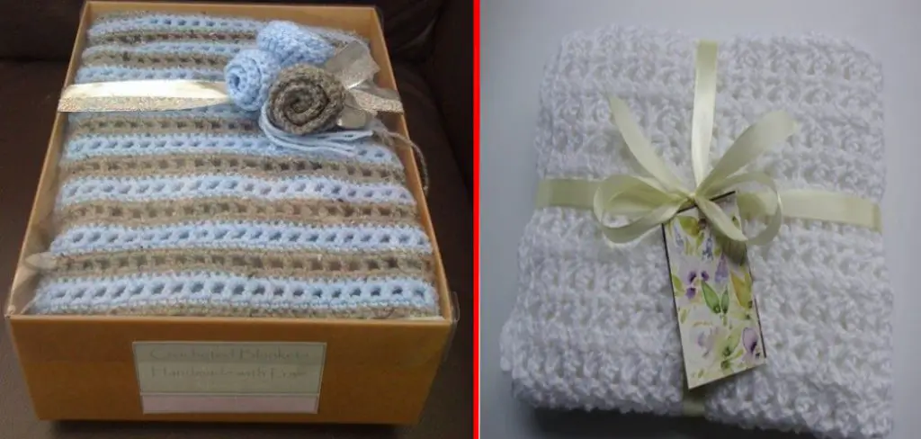 How to Gift Wrap a Crochet Blanket