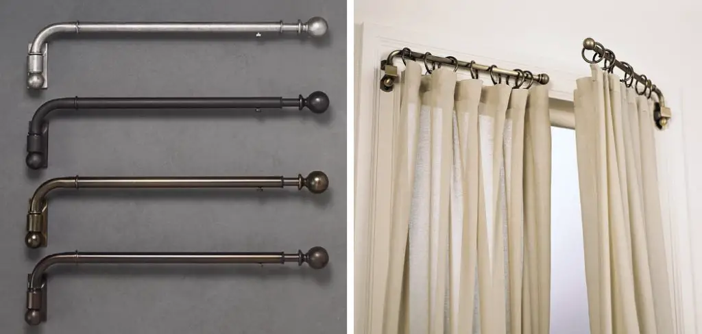 How to Make Swing Arm Curtain Rod