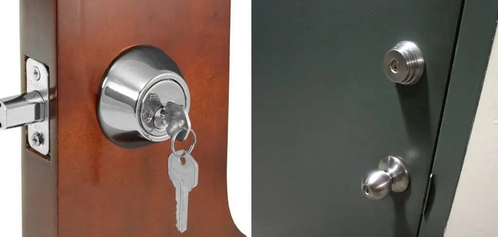How to Open a Deadbolt Lock Without a Key