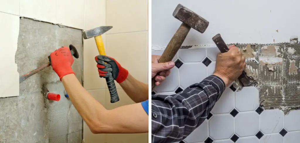 How to Remove Tile From Plaster Wall