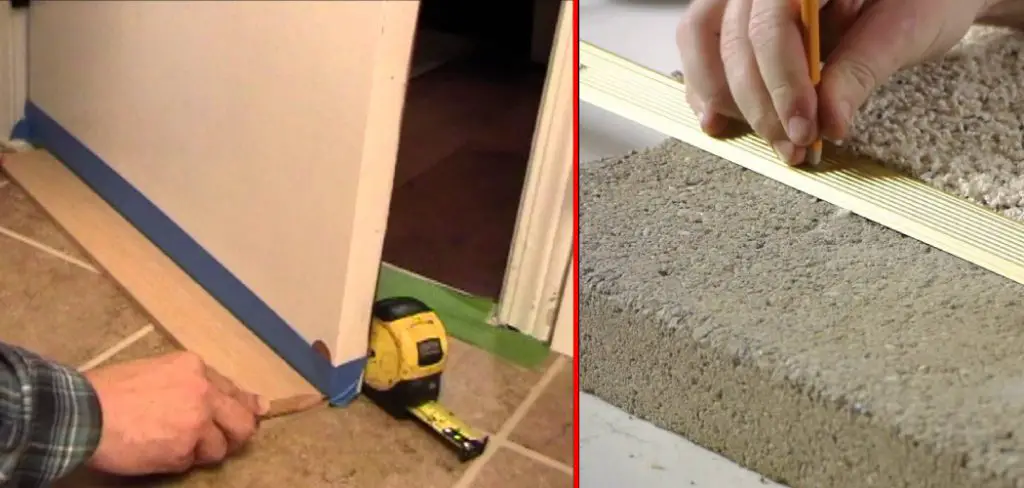 How to Trim a Door for Carpet