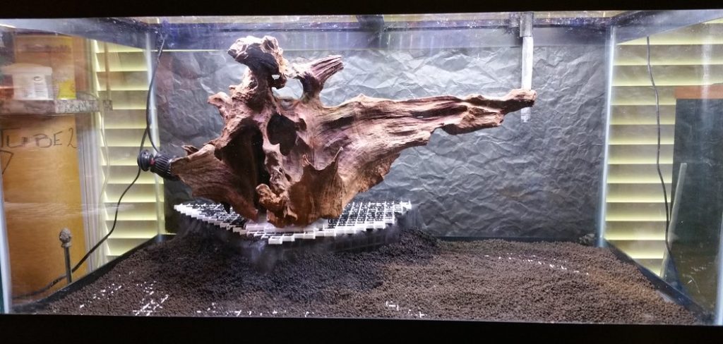 How to Weigh Down Driftwood in an Aquarium