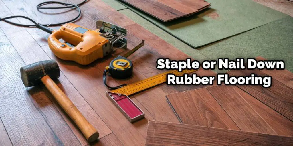 Install Rubber Flooring