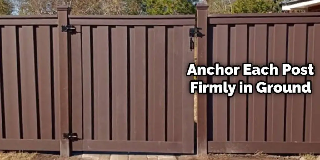 Install the Fence