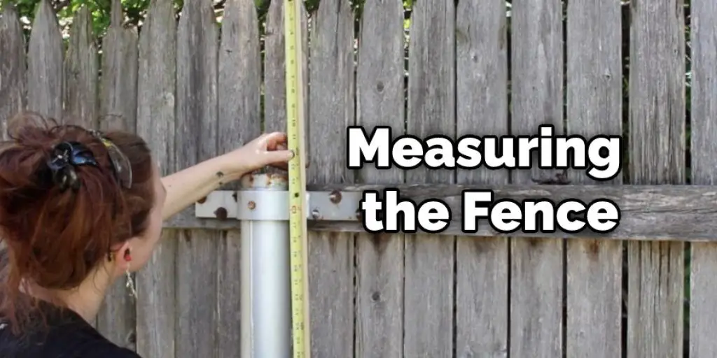 Measuring the Fence