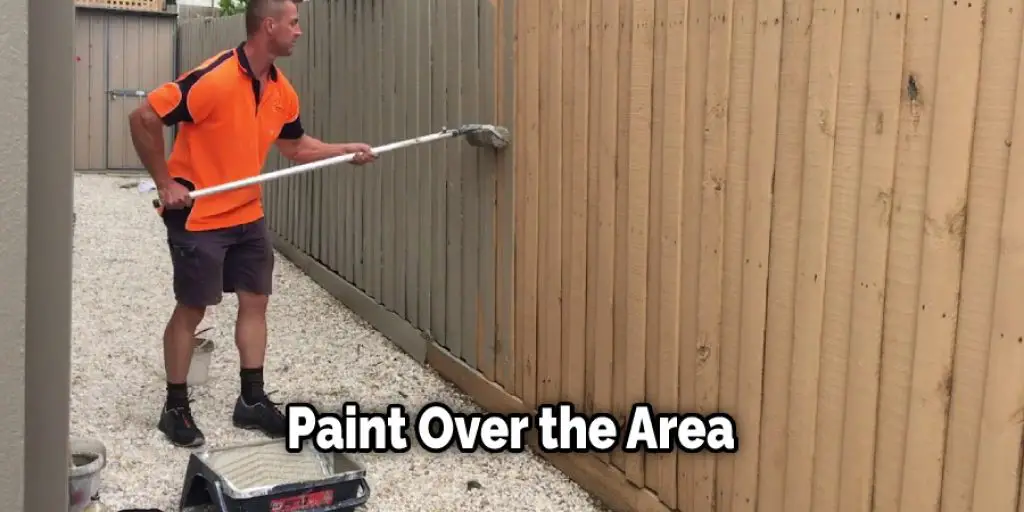 Paint Over the Area
