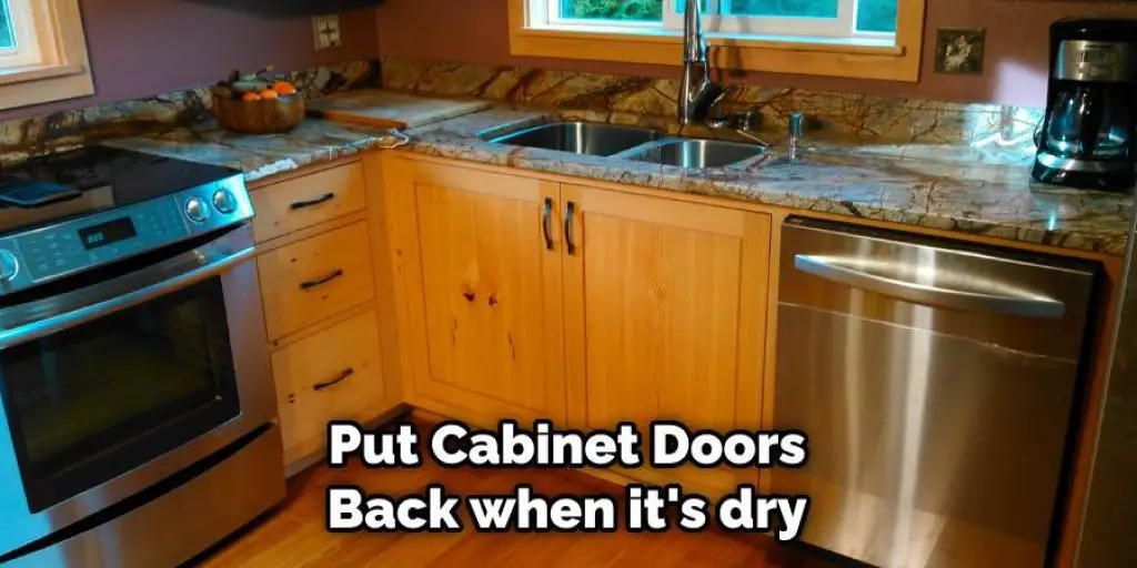 Put the Cabinet Doors Back On