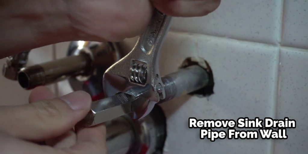 Remove Sink Drain Pipe From Wall